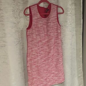 DKNY Pink woven sleeveless dress